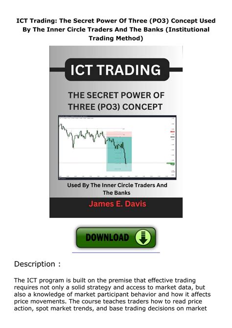 $PDF$/READ/DOWNLOAD ICT Trading: The Secret Power Of Three (PO3 ...