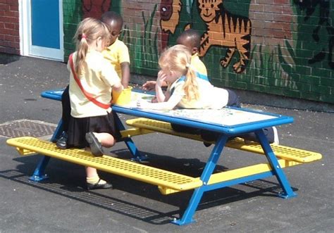 Outdoor picnic tables for schools | AMV Playground Solutions | ESI ...