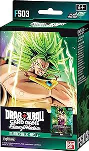 Amazon Dragon Ball Super Tcg Fusion World Starter Deck Broly