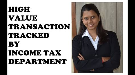 HIGH VALUE TRANSACTION TRACKED BY INCOME TAX DEPARTMENT CASH