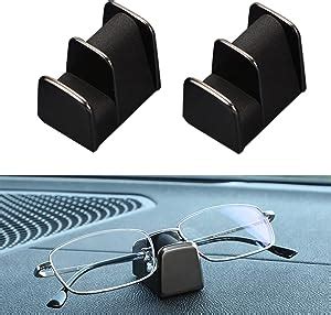 Amazon MYHOBBY 2 Pack Sunglass Holder For Car Dashboard Metal