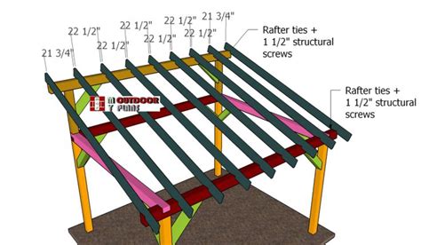 Pavilion Lean To Roof Plans Myoutdoorplans Lean To Roof Roof