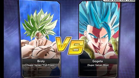 Xenoverse 2 Requested Match PC Broly Super Saiyan Full Power Vs