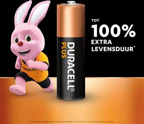 Duracell Plus Aa Alkaline Batterijen V Lr Stuks Bol