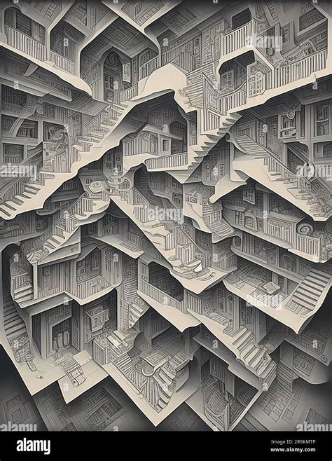 Optical Illusions Stairs Escher