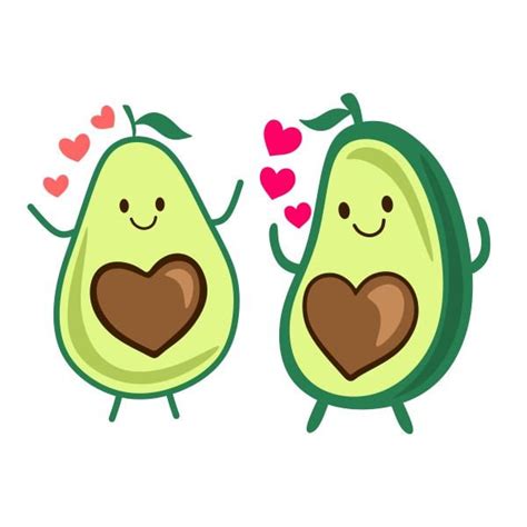 Avocat légumes amour couper Design SVG PNG DXF eps dessins Etsy France