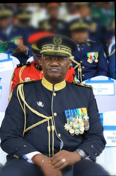 Top Infos Gabon Le G N Ral De Brigade Judes Ibrahim Rapontchombo