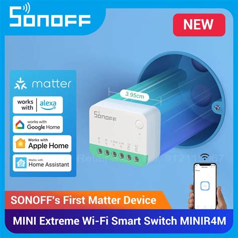 Sonoff Mini Extreme Wi Fi Smart Switch Minir M Matter Compatible Detach