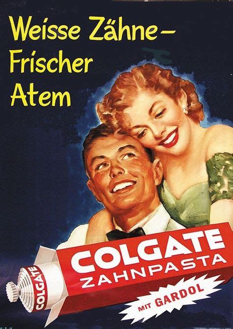 Colgate Produktwerbung Retrowerbung Und Alte Werbung