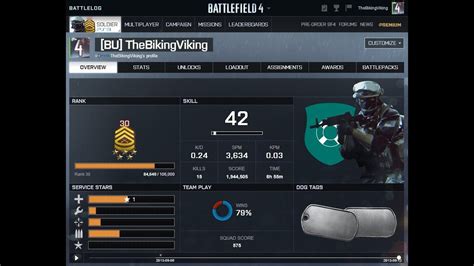 BF4 New Battlelog Changes Skill Stat Battlefield 4 Update YouTube