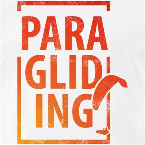 Paragliding Gleitschirmfliegen Paragleiten M Nner Premium T Shirt