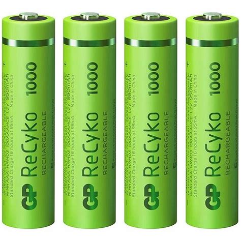 4 Akumulatorki Gp Recyko 950mah Nimh Aaa R03 1000 Sklep Opinie