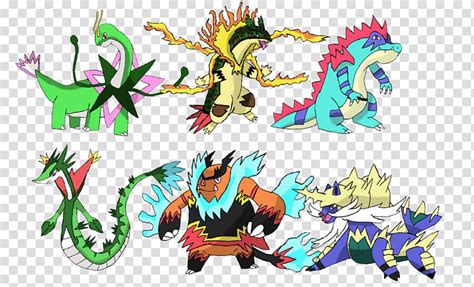 Mega Evolution Unova Starters