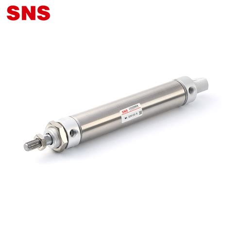 China Sns Ma Series Double Single Acting Stainless Steel Mini Pneumatic