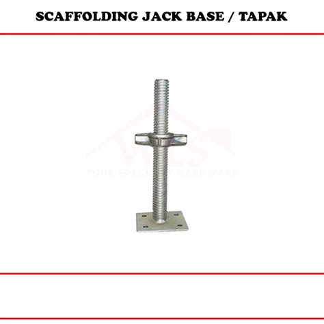 SCAFFOLDING JACK BASE / TAPAK