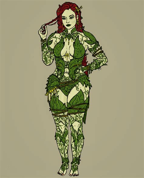 Poison Ivy Redesign By Luisalarconramos On Deviantart