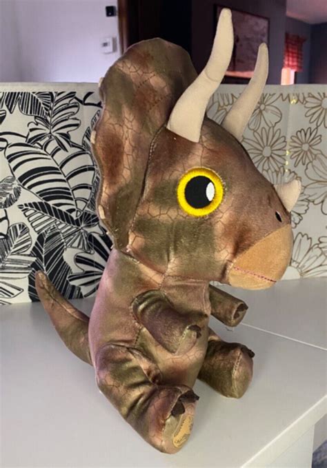 Plush Stuffed Kohl’s Cares Jurassic World Triceratops Dinosaur 11 Ebay