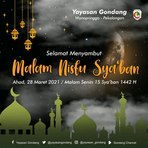 Amalan Malam Nisfu Syaban Yayasan Gondang