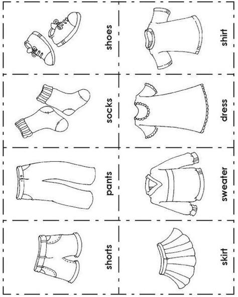 Ingles Prendas Vestir 1 Ingles Para Preescolar Clothes En Ingles La