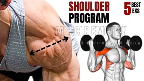 5 Best Shoulders Workout At Gym Meilleurs Exercices Musculation Des épaules Youtube