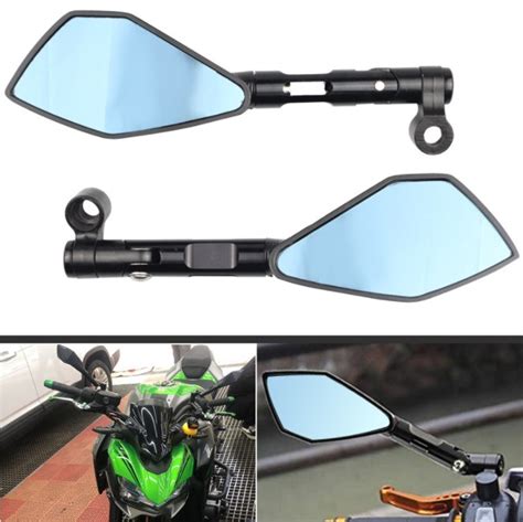 Retrovisor Para Ve Culo De Motocicleta Pe As De Alum Nio Cnc Para