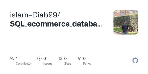 GitHub Islam Diab99 SQL Ecommerce Database