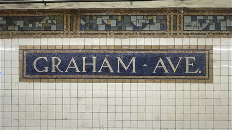 Bmt Canarsie Line L Trains Graham Av R R A Youtube