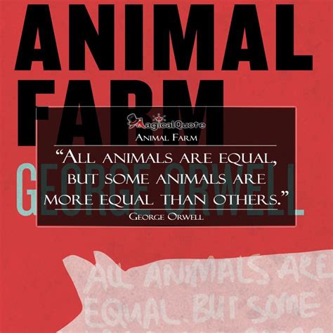 animal farm poster  animals  equal     equal