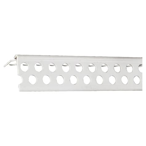 PARASPIGOLO IN PVC BIANCO PER CAPPOTTO 24x24 Mm H 3 M