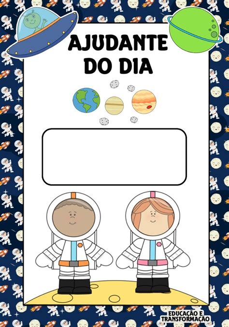 Pin Em Decora O Salada De Aula Astronauta