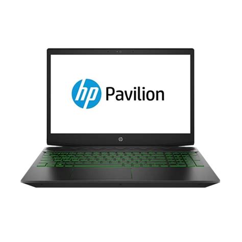 Jual HP Pavilion 15 CX0193TX Gaming Laptop Black Green Intel Core I5