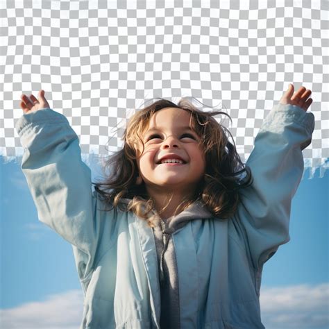 Premium Psd A Hopeful Child Boy With Long Hair From The Pacific