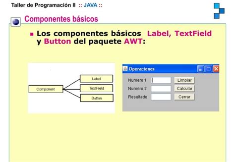 Sesion12 Componentes Visuales Java