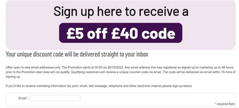 Argos £5 Voucher £5 Off £40 Spend For New Email Sign Up At Argos