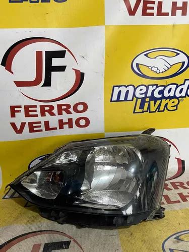 Farol Esquerdo Toyota Etios Máscara Negra 2015 A 2018 Origin