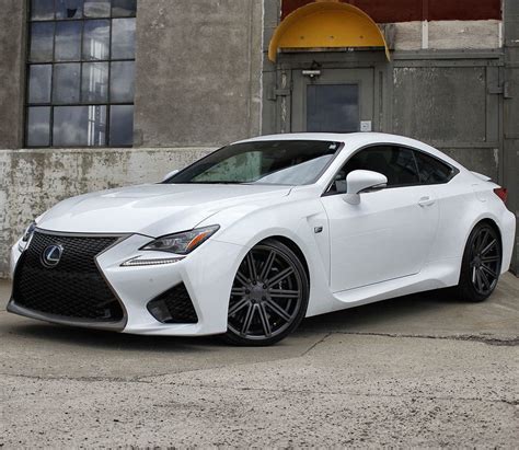 LEXUS RC F VOSSEN VVS CV4 MATTE GRAPHITE