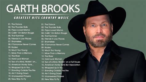 Garth Brooks Greatest Hits Full Album Of All Time Best Classic