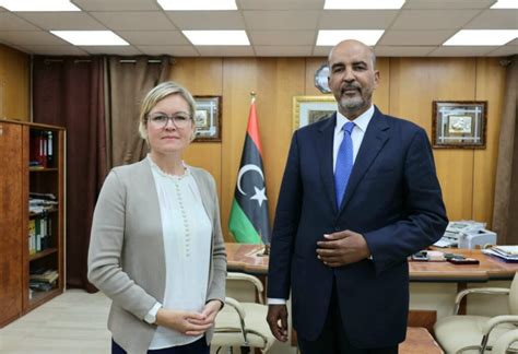 Al Koni Meets The British Ambassador To Libya Libyan Cloud News Agency