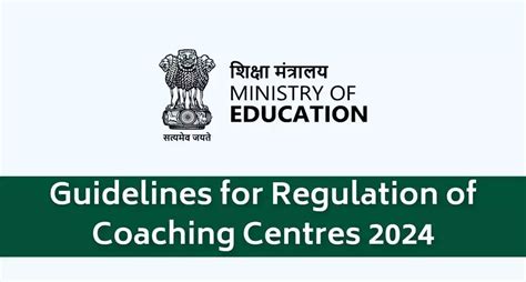 Education Ministry Issues Guidelines For Coaching Centres Upsc