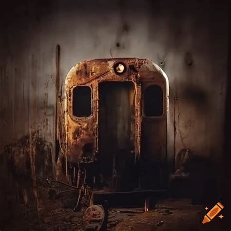 Weathered Underground Train