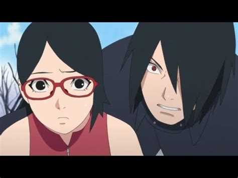 Boruto Next Generations Sarada Conhece Sasuke Pela Primeira Vez Shinki