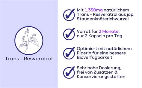 Resveratrol Plus Kapseln Mit Mg Resveratrol Hochdosiert Mit