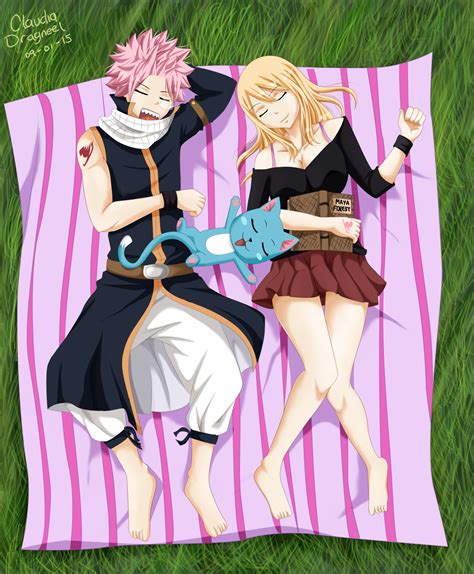 Nalu Fanart By Claudiadragneel On Deviantart