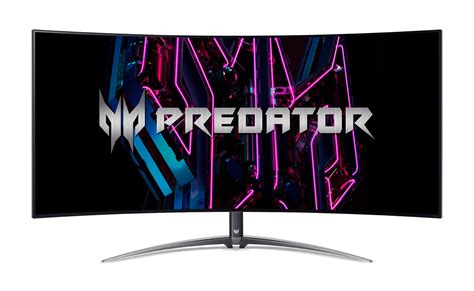 Acer Predator X45 445 Uwqhd 800r Curved Oled Gaming Monitor 240hz Amd Freesync Premium