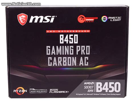 Msi B450 Gaming Pro Carbon Ac