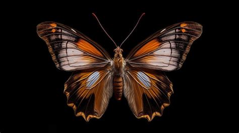 Premium Ai Image Digital Render Of A Monarch Butterfly