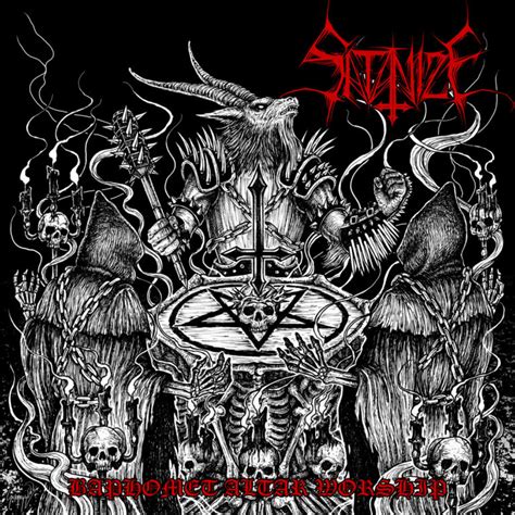 Satanize Baphomet Altar Worship Review Angry Metal Guy