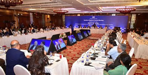 Minister Ktr Addressed The Delegates At The Cii Southern Region Council