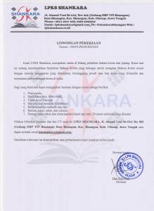 Lowongan Instruktur Bahasa Korea LPKS SHANKARA Korea Fib Ugm Ac Id