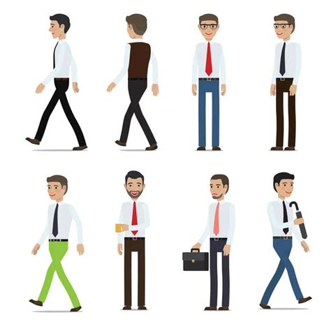 Person Walking Backward Vector Art Stock Images Depositphotos